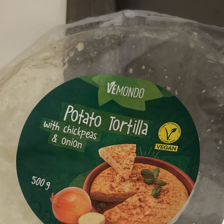 photo of Vemondo Potato Tortilla With Chickpeas & Onion shared by @manuvegan on  06 Jul 2024 - review
