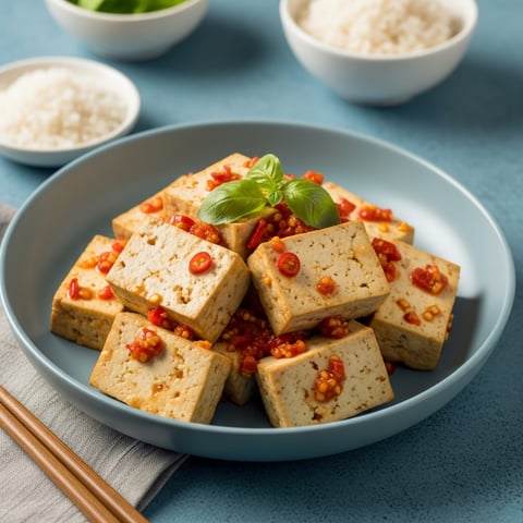 Easy Crispy Vegan Tofu Nuggets: No-Press Recipe for Air Fryer & Oven