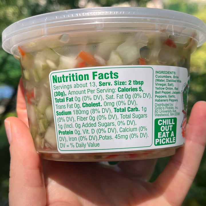 photo of Grillo’s Pickles Fresh Pickle De Gallo: Medium shared by @ameriamber on  02 May 2024 - review