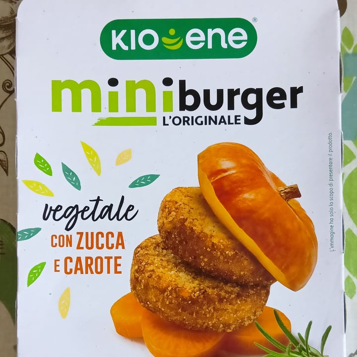 photo of Kioene mini burger carota e zucca shared by @mibuttogiulia on  23 May 2024 - review