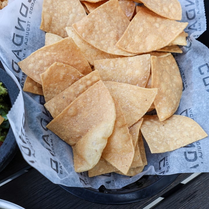 photo of Condado Tacos tortilla chips shared by @lizmaselli on  19 Apr 2024 - review
