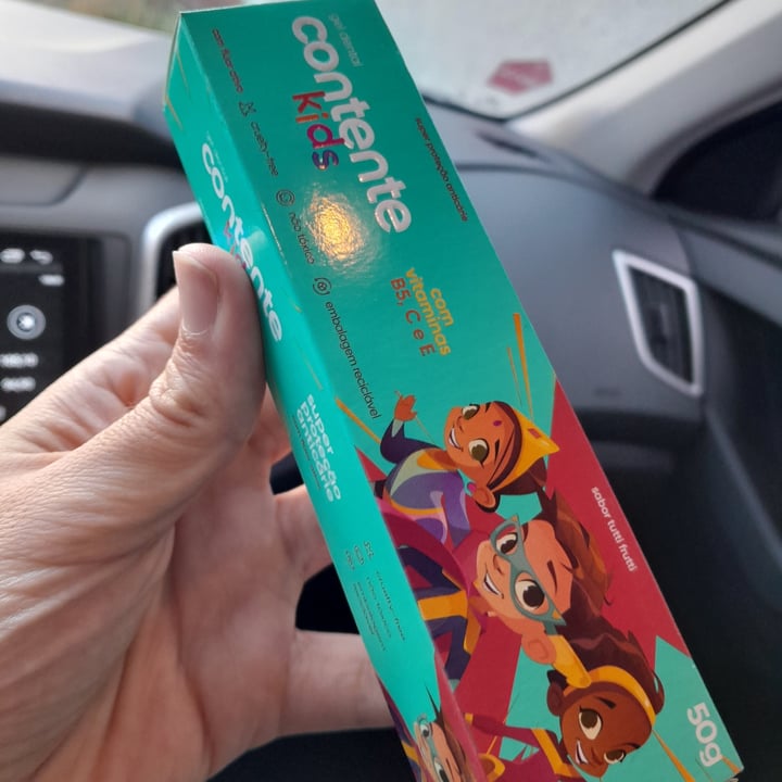 photo of Creme Dental Contente Kids Creme Dental Contente Kids shared by @lucasreis on  16 Jun 2024 - review