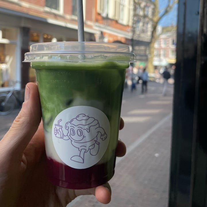 photo of Have A Roll Iced Raspberry Matcha shared by @david- on  05 Apr 2025 - review