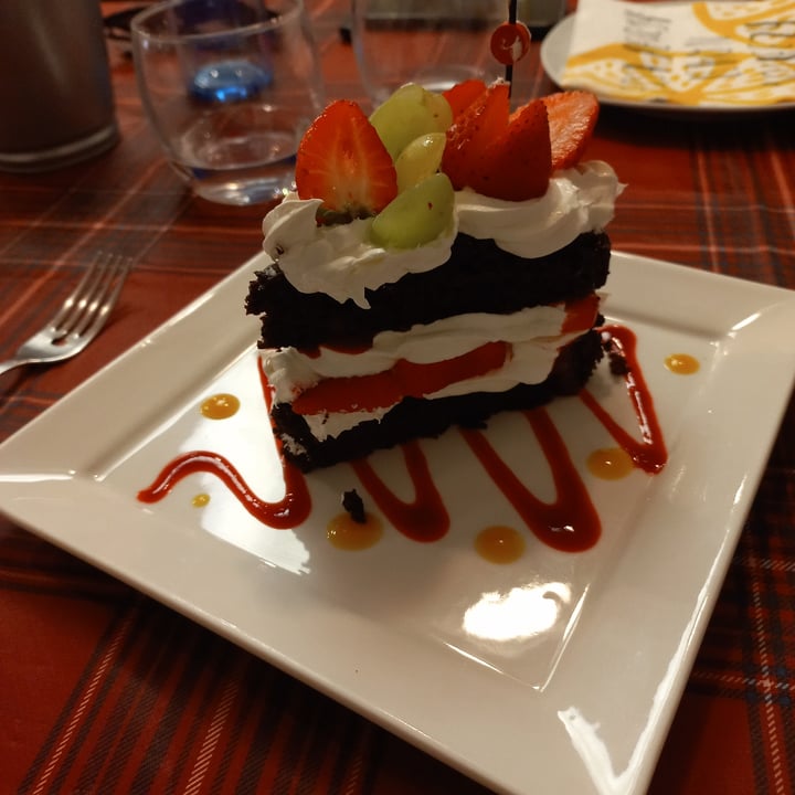 photo of Sabores de Sandra VEGAN Restaurant Tarta de chocolate shared by @ixb on  30 Sep 2023 - review