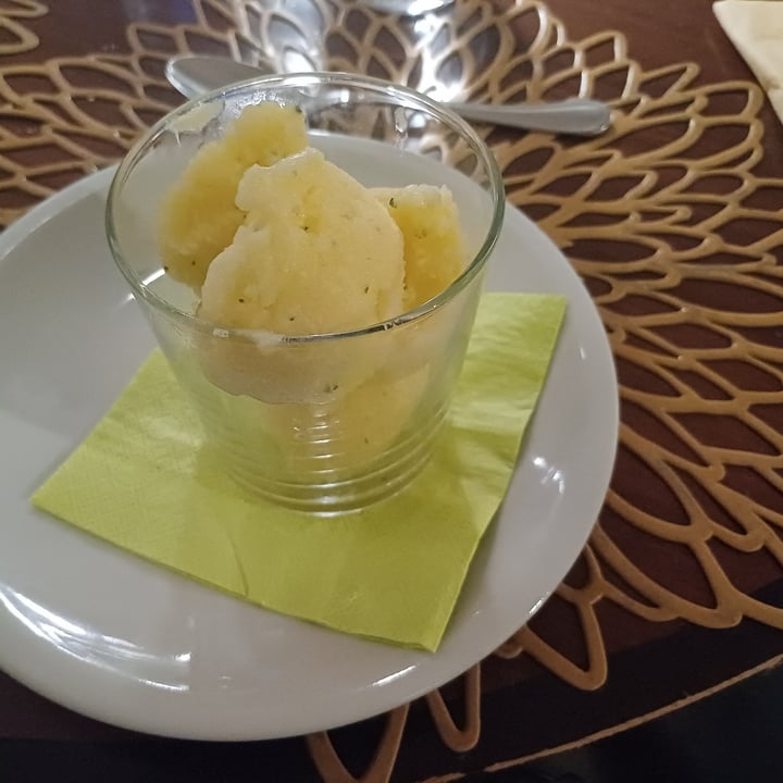 photo of The Margutta veggy food & art Gelato al limone aromatizzato alla menta shared by @frainno on  14 Aug 2024 - review