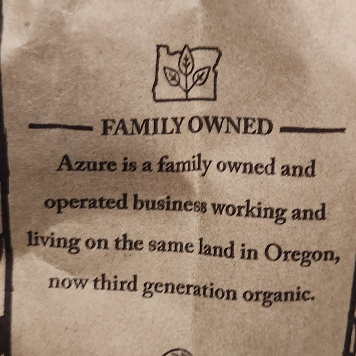 photo of Azure Market organic rolled oats shared by @brtjohns on  09 Aug 2025 - review