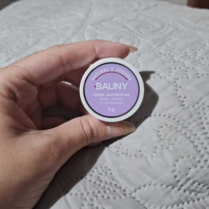 photo of Bauny Cera Nutritiva para unhas e cutículas shared by @luvmafe on  08 Oct 2025 - review