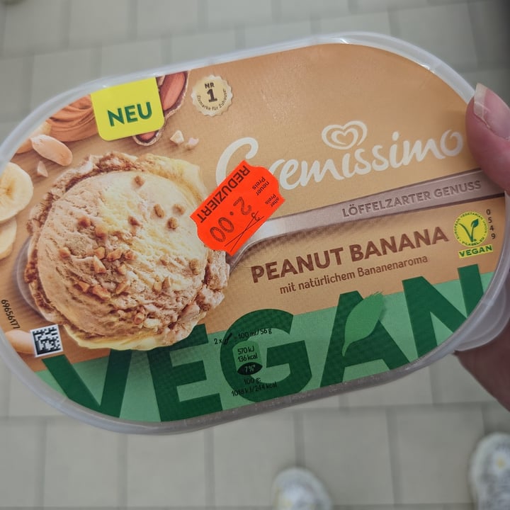 photo of Cremissimo Peanut Banana Eis shared by @vganbeast on  01 May 2024 - review