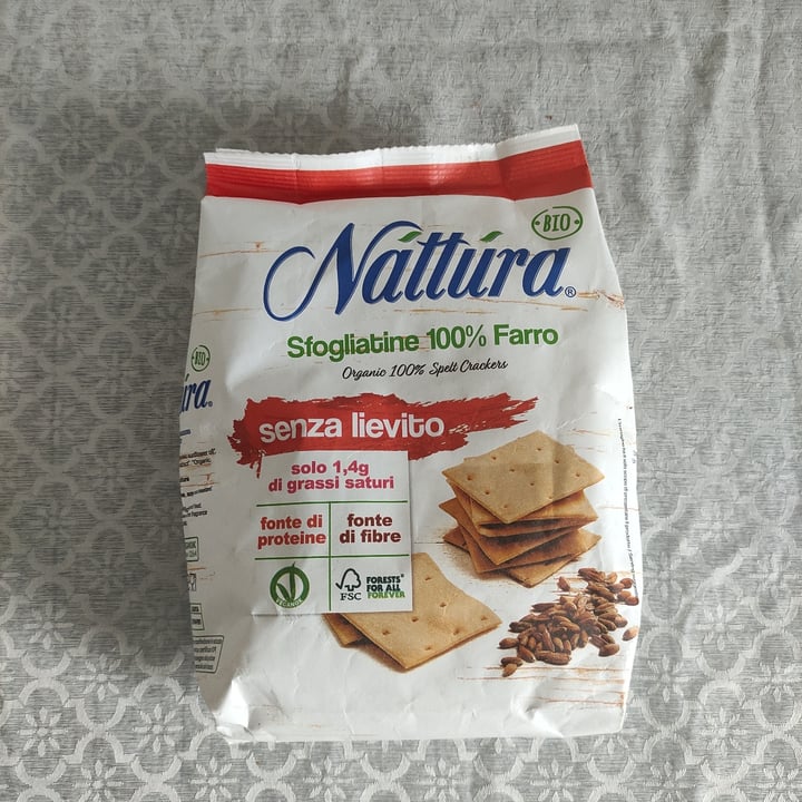 photo of Nattura Sfogliatine di farro shared by @govegan2020 on  11 Jan 2024 - review