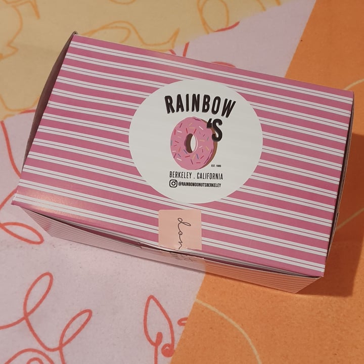 photo of Rainbow Donuts Vegan Plain Donut shared by @paniwilson on  20 Oct 2024 - review