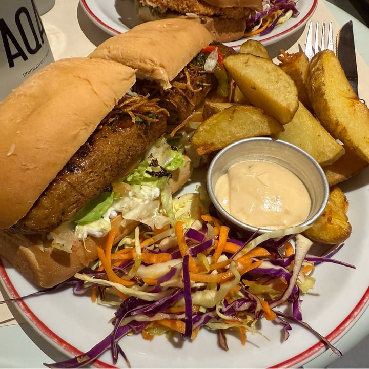 photo of Gordo Vegano churrasquito en sandwich shared by @unavegana on  30 Aug 2025 - review