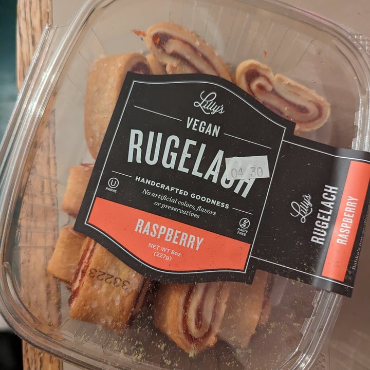 photo of Lilly's Baking Co Raspberry Rugelach shared by @pigeonsformiles on  28 Apr 2024 - review