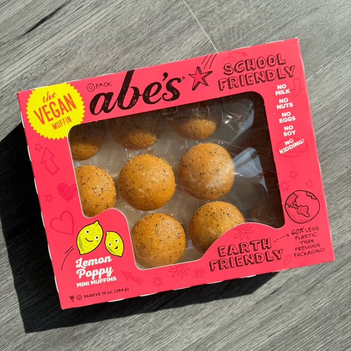 photo of Abe's Vegan Muffins Lemon Poppy Muffins shared by @berryveganplanet on  20 Feb 2024 - review