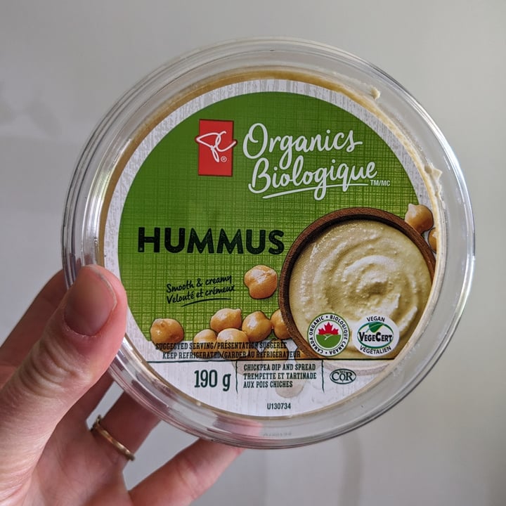 photo of PC Organics Hummus shared by @jandrews on  10 Apr 2024 - review