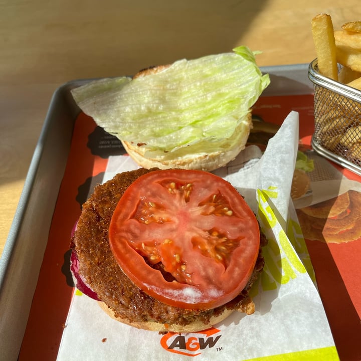 photo of A&W Canada Beyond Meat Burger shared by @louisg on  22 Sep 2025 - review