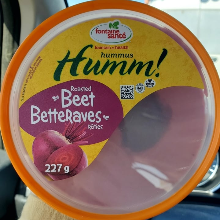 photo of Fontaine Santé Fontaine santé roasted beets hummus shared by @whatacuriousnotion on  07 May 2024 - review