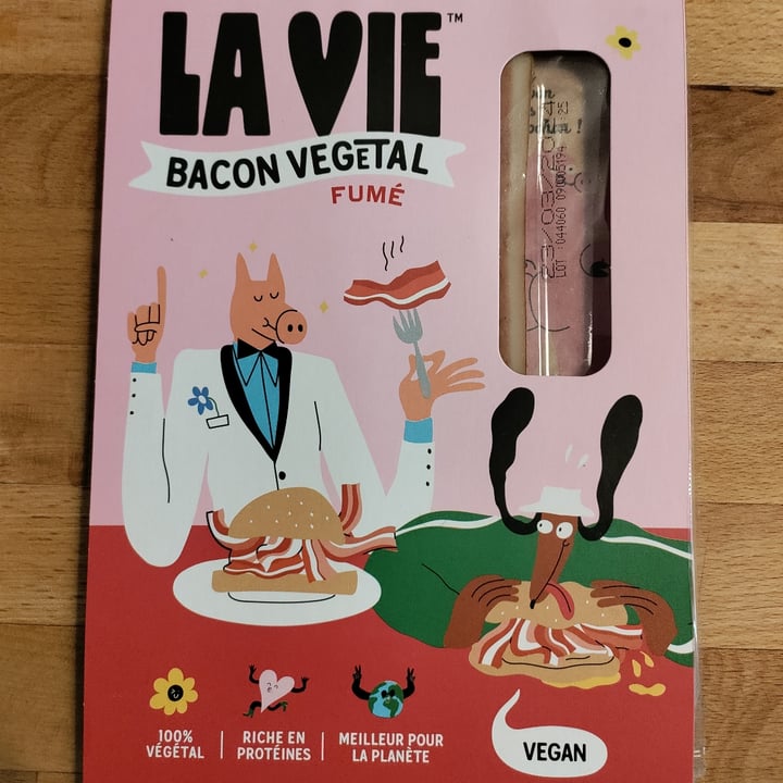 photo of La vie Bacon Végétal Fumé shared by @amelievegan on  25 Mar 2024 - review