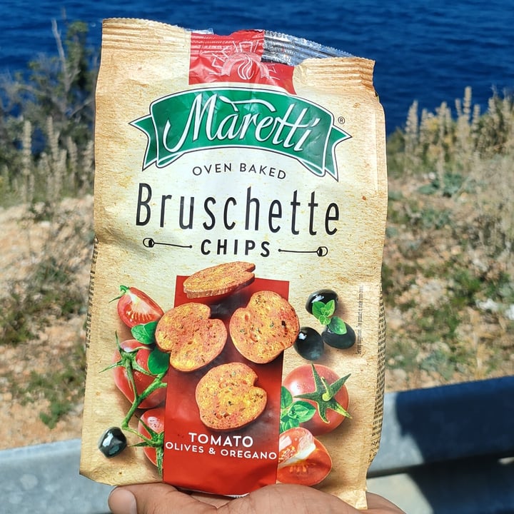 photo of Maretti Bruschette Chips Tomato, Olives & Oregano shared by @lauralettini on  09 Sep 2023 - review