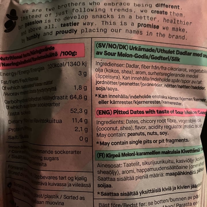 photo of Dave and John's sour watermelon dates shared by @lucciola on  12 Oct 2025 - review
