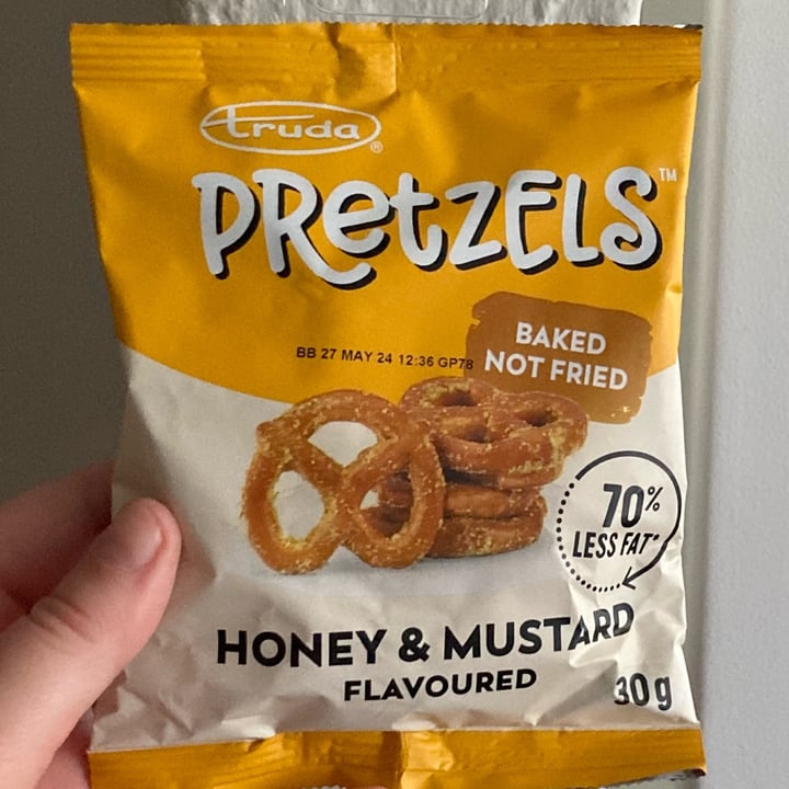 photo of Truda Honey And Mustard Flavoured Pretzels shared by @catherinews on  14 Dec 2023 - review