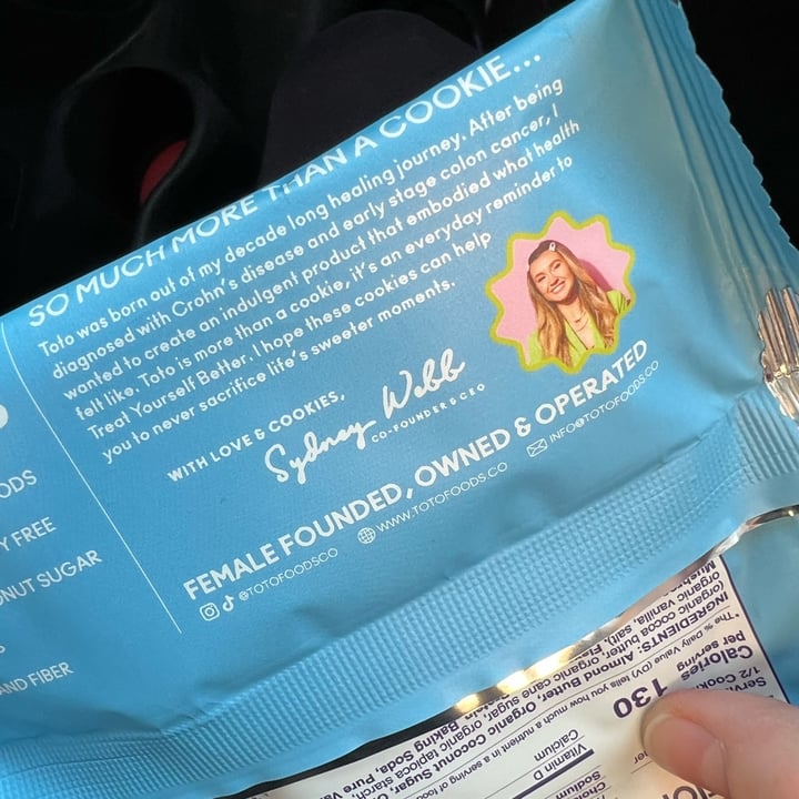 photo of Toto Birthday Cake Plant-Based Cookie shared by @ksvegan17 on  20 Jul 2025 - review