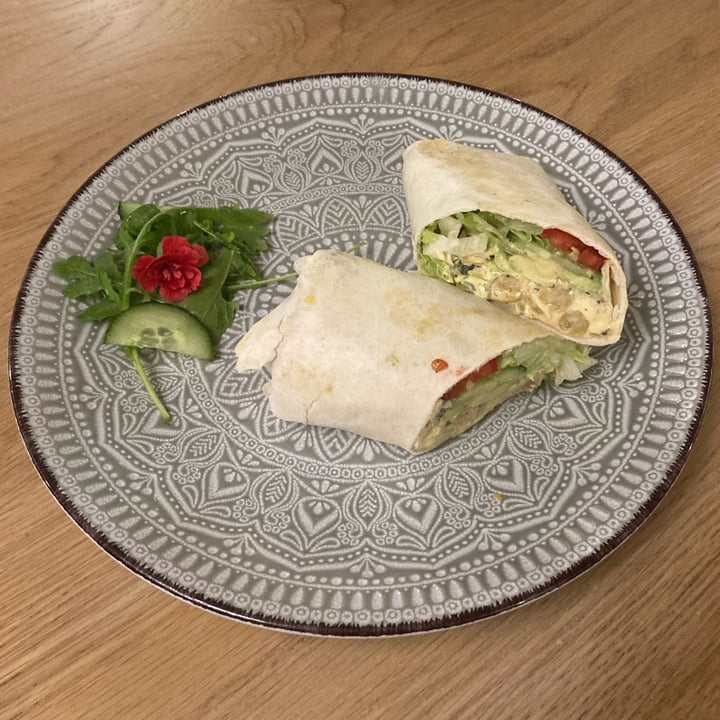 photo of Prashad Café Rondebosch Chickpea and Avocado Wrap shared by @catherinews on  28 Apr 2024 - review
