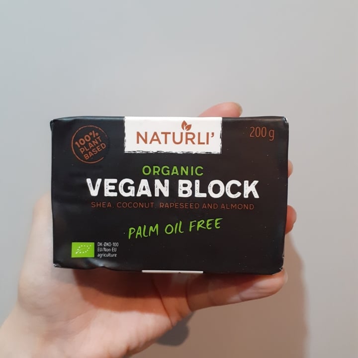 photo of Naturli' Naturli Organic Vegan Block shared by @fra102030 on  08 Apr 2024 - review