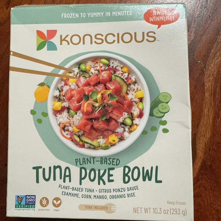 photo of Konscious tuna poke bowl shared by @ashtothexo on  24 Nov 2023 - review