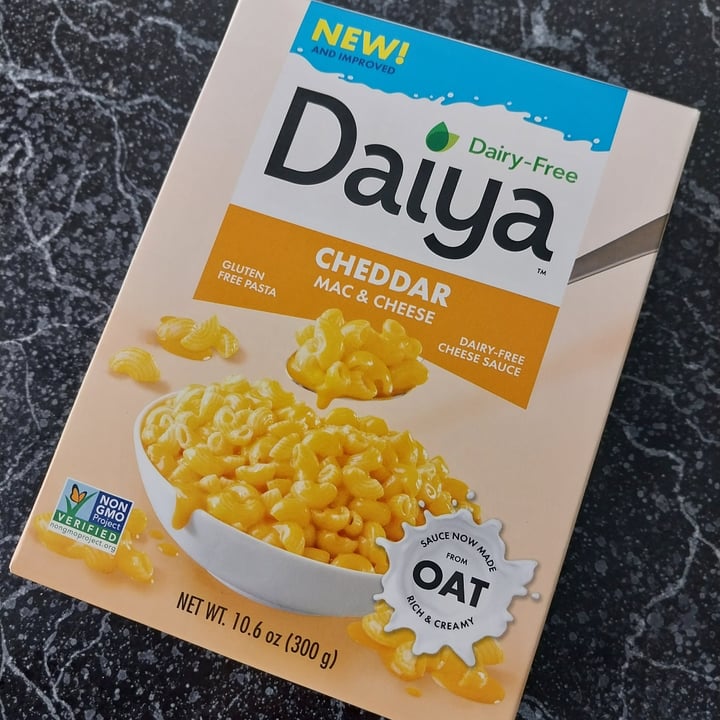 photo of Daiya Cheddar oat cream mac & cheese shared by @ohgeorgia on  17 Jan 2024 - review