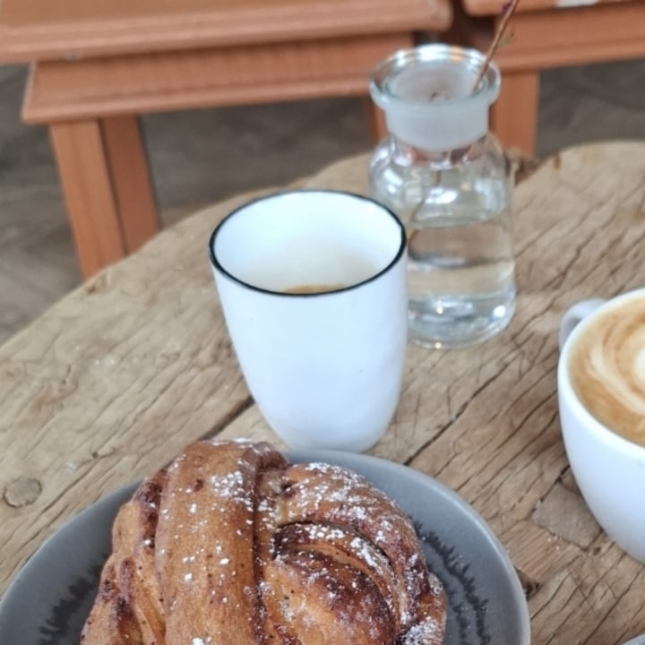 photo of Huset Kafé Cortado with soy milk shared by @monica86 on  06 Oct 2025 - review