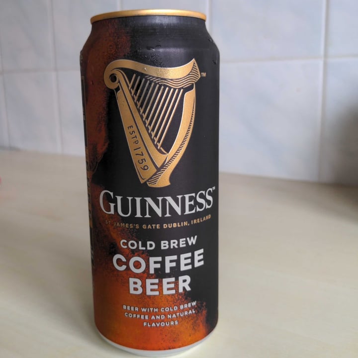 photo of Guinness Cold Brew Coffee Beer shared by @agadooska on  09 Sep 2023 - review