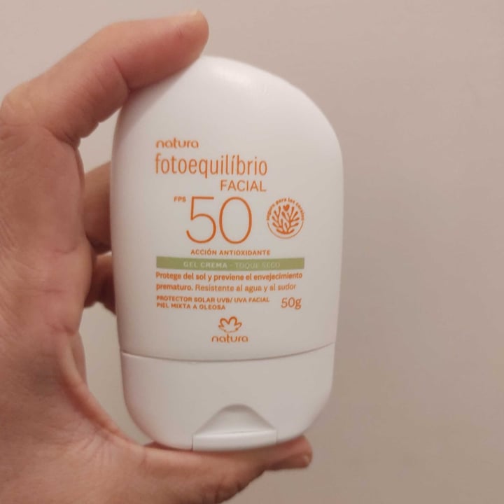 photo of Natura Fotoequilibrio Facial FPS 50 shared by @noeschulz on  27 Aug 2023 - review