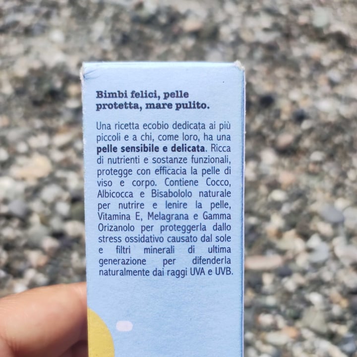 photo of La Saponaria Crema Solare Alta Protezione SPF 50 Osolebio shared by @dontinella on  10 Jul 2025 - review
