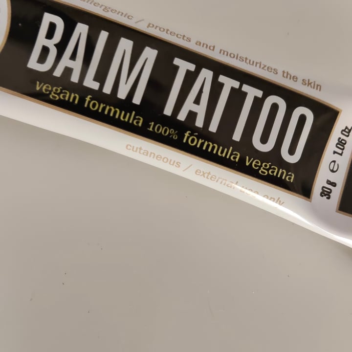 photo of Delab Balm tatoo vegan formula shared by @javisanx on  14 Sep 2025 - review