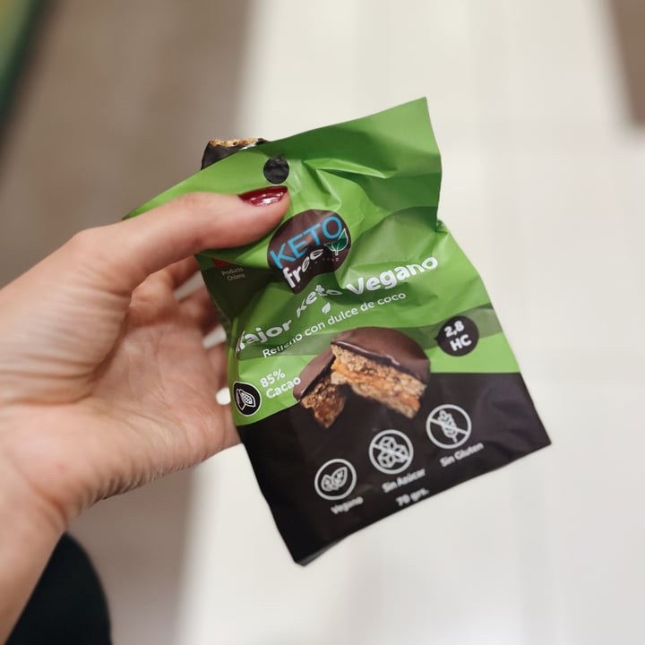 photo of Keto free Alfajor keto Vegano shared by @franciscasotz on  02 Apr 2024 - review