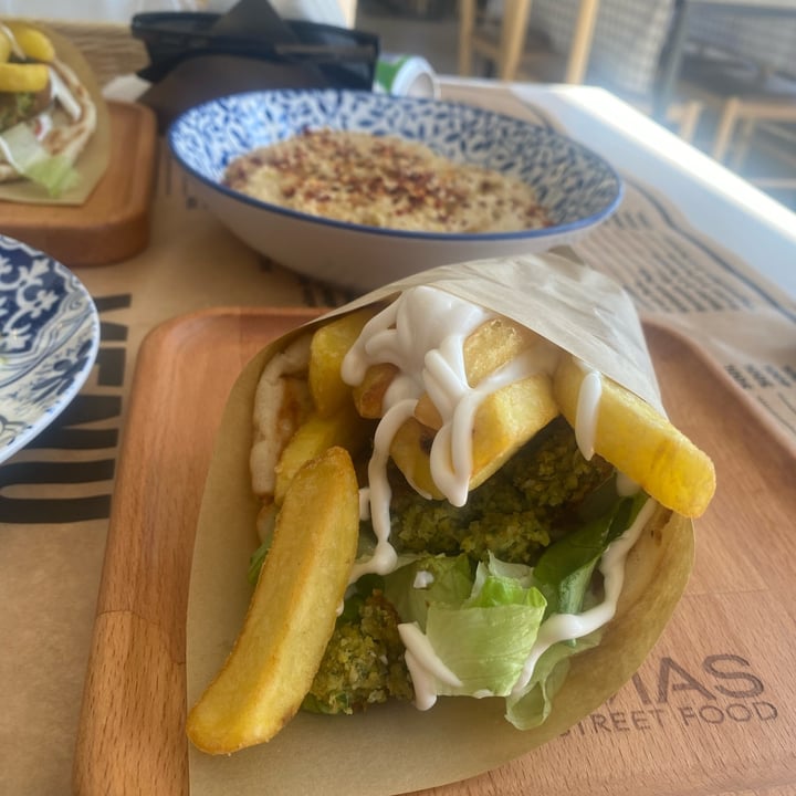 photo of Ya mas falafel wrap shared by @miaparker02 on  23 May 2024 - review