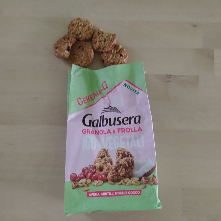 photo of Galbusera Cereali G Granola e Frolla con Avena, Mirtilli Rossi e Cocco shared by @lalla2527 on  25 Aug 2025 - review