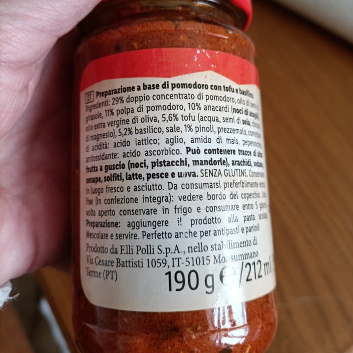 photo of Vemondo pesto vegano rosso shared by @frama on  07 Jan 2024 - review