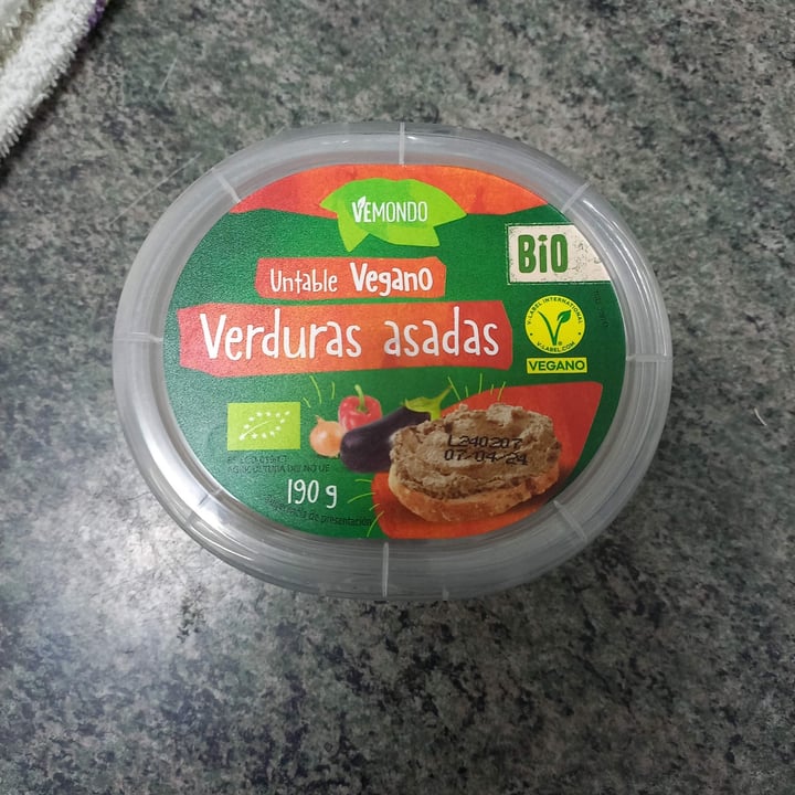photo of Vemondo  untable verduras asadas shared by @camelia on  06 Mar 2024 - review