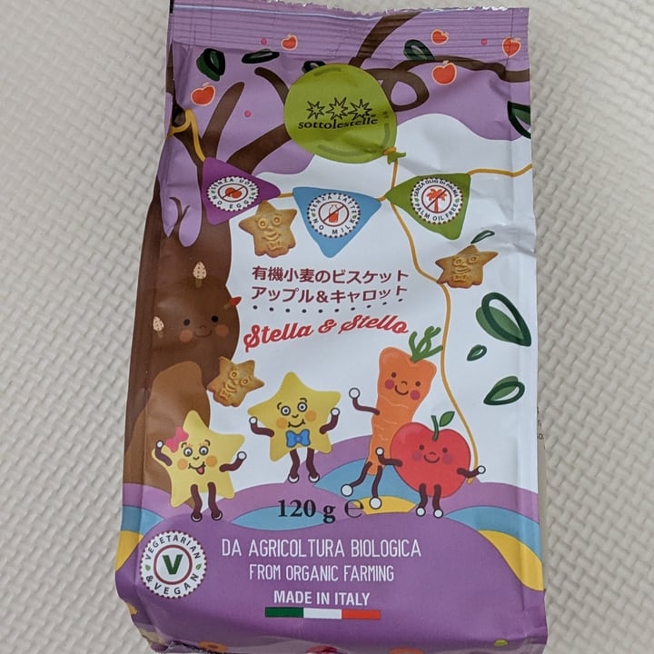 photo of Sottolestelle SOFT WHEAT

BISCIUTS WITH APPLE AND CARROT shared by @izumi on  12 Apr 2025 - review