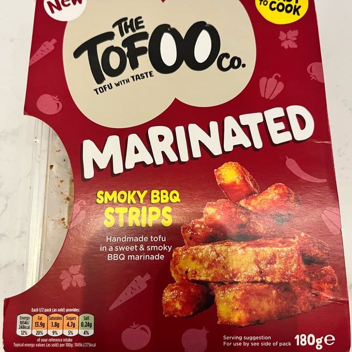 photo of The Tofoo Co. Marinated Smoky BBQ Strips shared by @hypnicol on  06 Sep 2024 - review