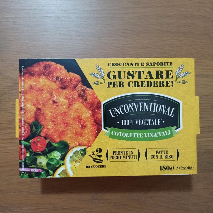 photo of Unconventional Cotoletta Vegetale shared by @elisae on  06 Jan 2025 - review