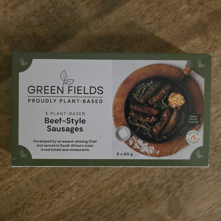 photo of Green fields Beef-Style Sausages shared by @christo on  12 Sep 2024 - review