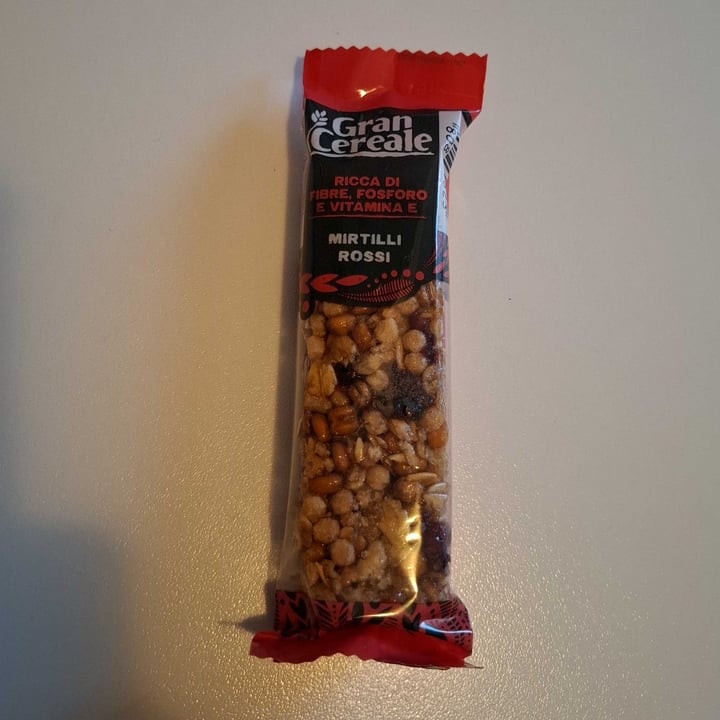 photo of Gran Cereale Barrette mirtilli rossi, avena e mandorle shared by @darkessa on  07 Oct 2025 - review