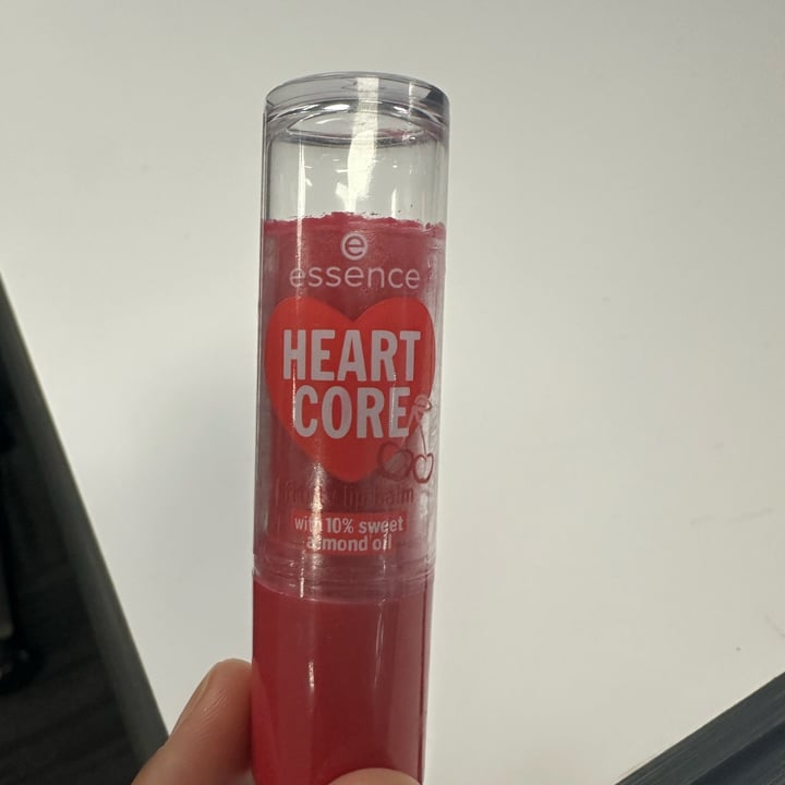 photo of Essence  heart core fruity lip balm crazy cherry shared by @reshmikhan on  26 Nov 2024 - review