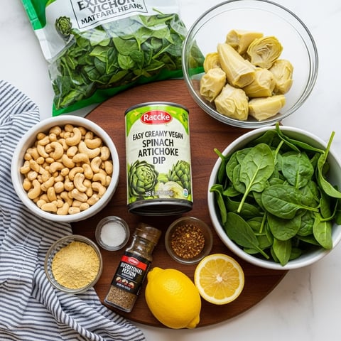 Easy Creamy Vegan Spinach Artichoke Dip: Your Go-To Dairy-Free Holiday Appetizer