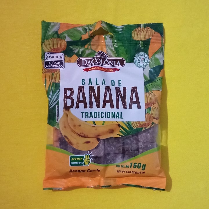 photo of DaColônia Bala de Banana shared by @estrelaveg on  18 Feb 2024 - review