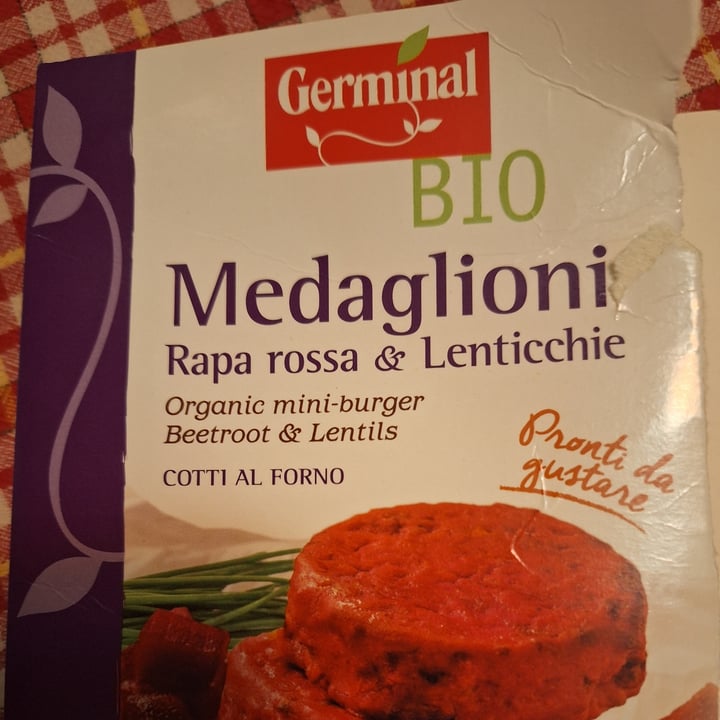 photo of Germinal Bio Medaglioni Di Rapa Rossa E Lenticchie shared by @vannadotto on  07 Feb 2024 - review