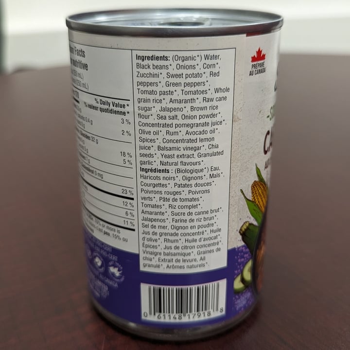 photo of Sprague  Car!bbean Black Bean Organic Soup shared by @stormm on  05 Mar 2024 - review