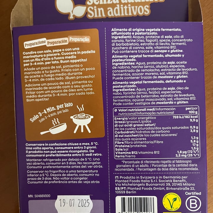 photo of Planted Planted Steak shared by @lucykyra on  03 Jul 2025 - review